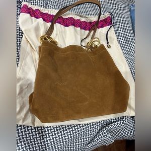 Tory Burch Farrah suede tote